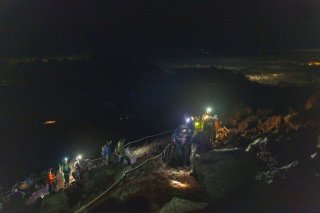 深夜の登山