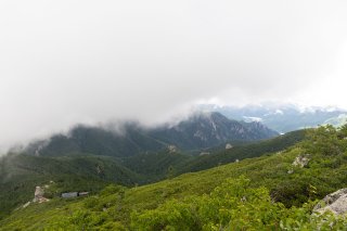 金峰山小屋と川上村