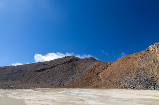 二の池から見る稜線