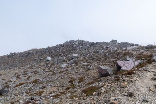 山頂付近